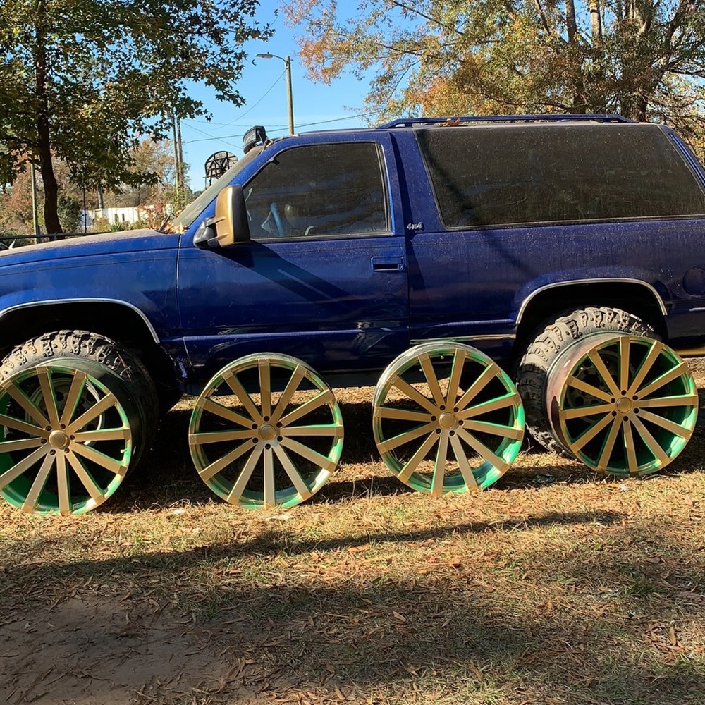 28s nothing wrong jus went mud tires